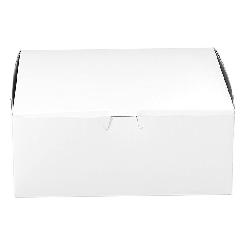 [ 10 Pack ] White Bakery Pastry Boxes 10 x 10 x 4 Inches gallery