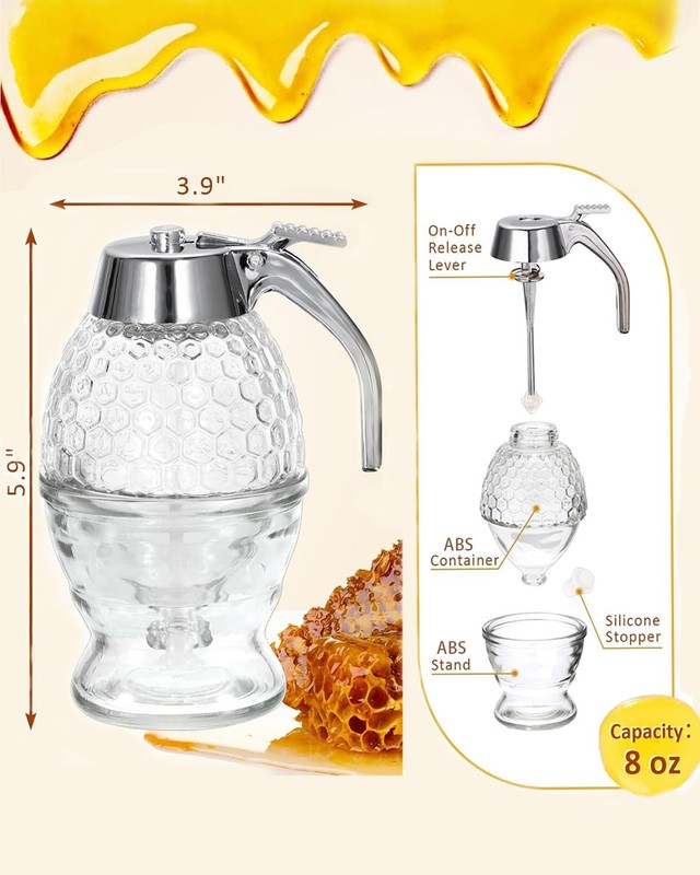 Honey Dispenser, 8oz gallery