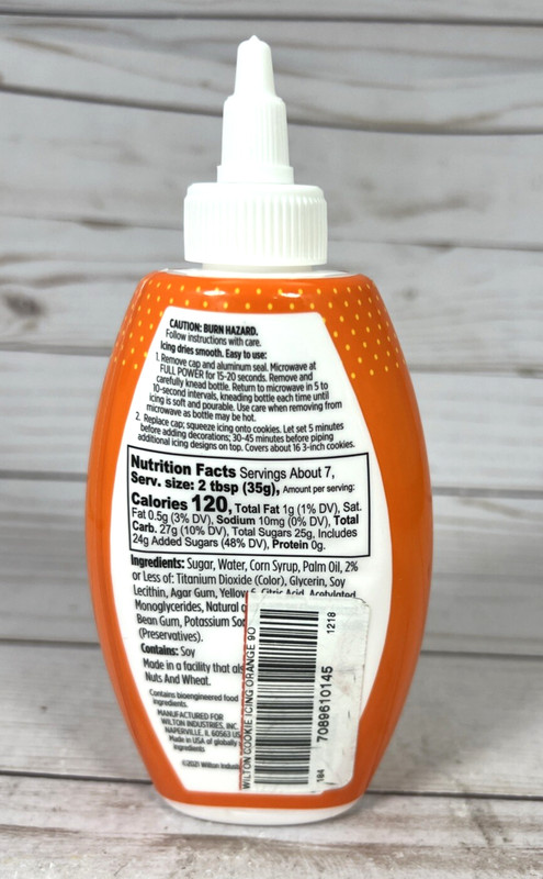 Wilton Orange Cake Cookie Icing 9oz (2 Pack) gallery