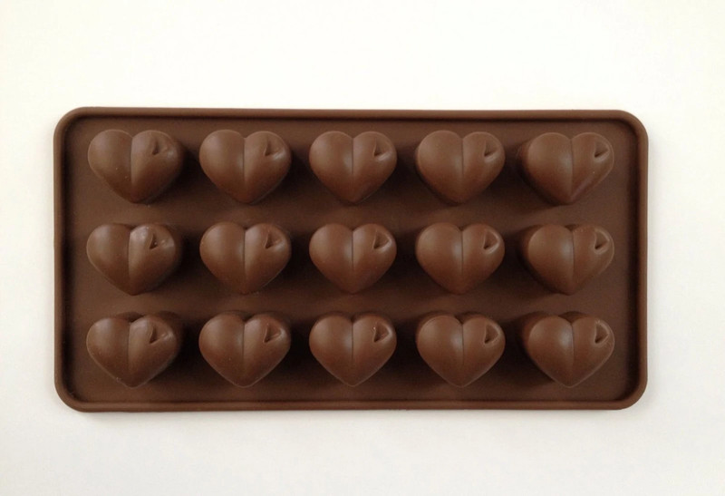 Sweet Heart Hearts Love Cake Chocolate Silicone Mold Cupcake Design Baking Candy