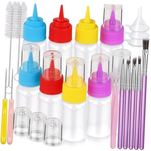 Cookie Decorating Kit, Icing Bottle, Squeeze Writer Bottles (1 and 2 Ounce), gallery