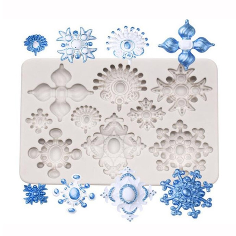 Gem Shaped Flower Molds for Birthday Party Pan Muffin for Impression Mat gallery
