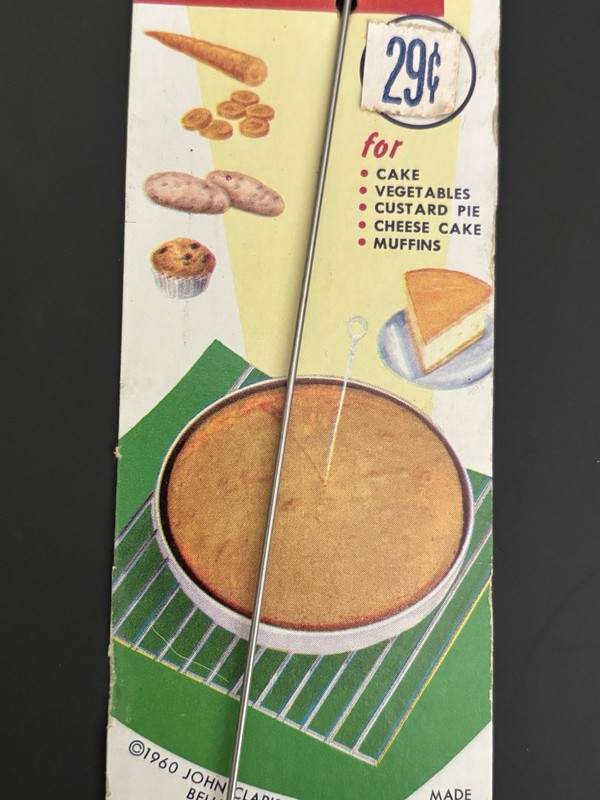 Vintage Kenberry Cake Tester Product No. 140 (1960) Unused gallery