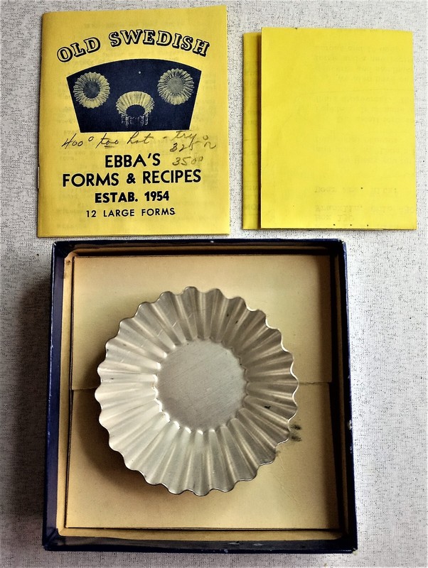 OLD SWEDISH EBBA'S FORMS & RECIPE BOOKLET - Excellent Vintage Condition 12 Large gallery