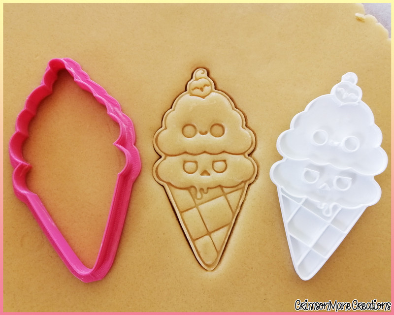Ice Cream Cookie Cutter Cute Food Dessert Biscuit Baking Supplies Fondant Tool gallery