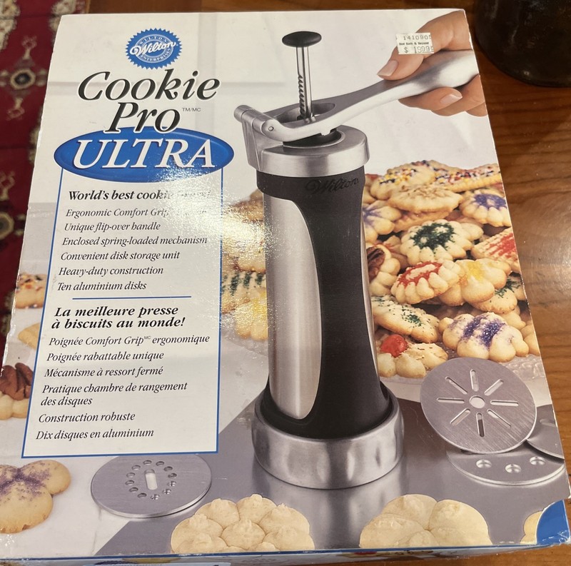 Wilton Heavy Duty Cookie Press Pro Ultra HTF New
