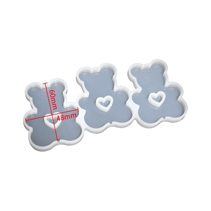 Valentines Day Themed Chocolate Mould Candy Molds for Kitchen DIY Baking
