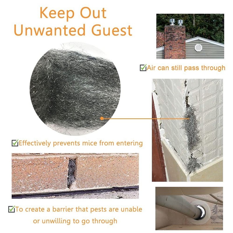 Steel Wool Fill Fabric, Pest Control Barrier gallery