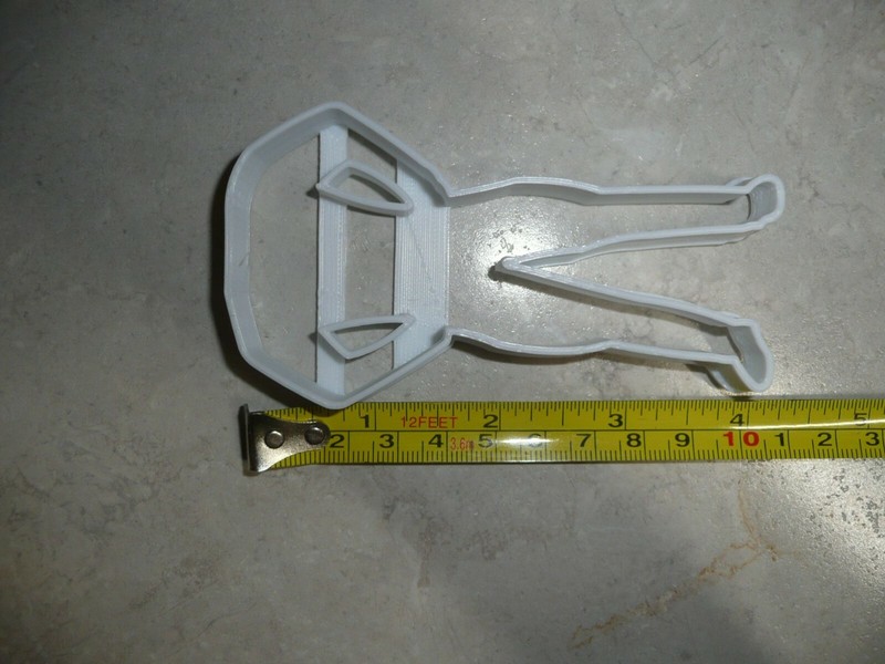 SUPERHERO SUPER HERO OUTFIT BODY COSTUME CHARACTER COOKIE CUTTER USA PR2680 gallery