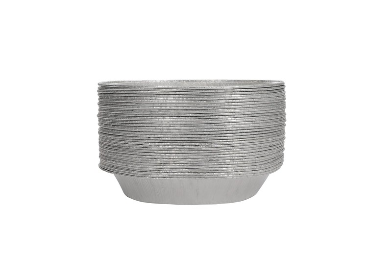 Waytiffer 9″ Pie Pans (10pack) – Disposable Aluminum Foil 10 Pack, Silver