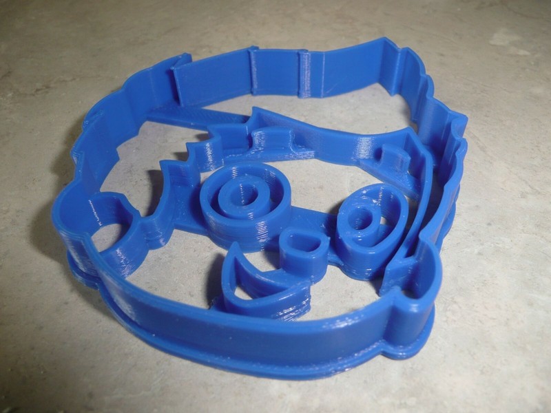 BLUE GUPPIE FACE MERPERSON CARTOON CHARACTER SPECIAL COOKIE CUTTER USA PR3544 gallery