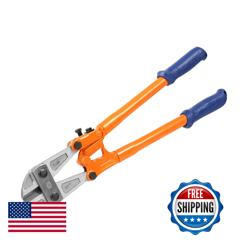 Wadfow 18 Medium Size Bolt Cutter Soft Grip Rubber Ergonomic Handle Cutters