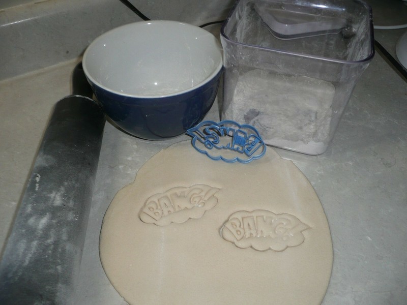BANG SIGN QUOTE SUPERHERO SUPER HERO COMIC BOOK SPECIAL COOKIE CUTTER USA PR3198 gallery