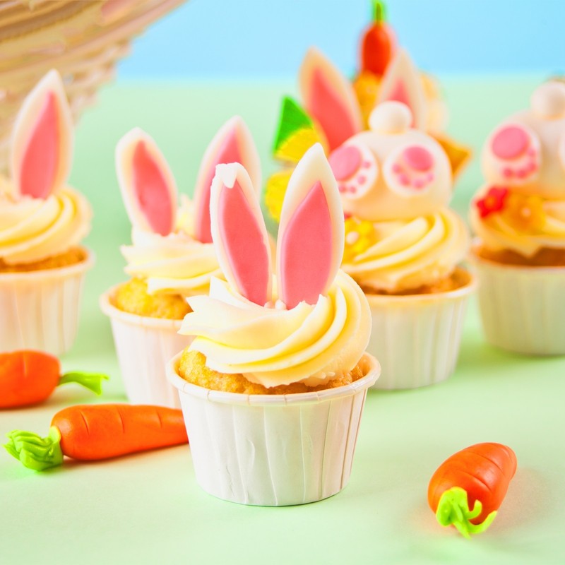 100Pcs Mini Metallic Foil Cupcake Liners for Baking Cupcake, Red gallery