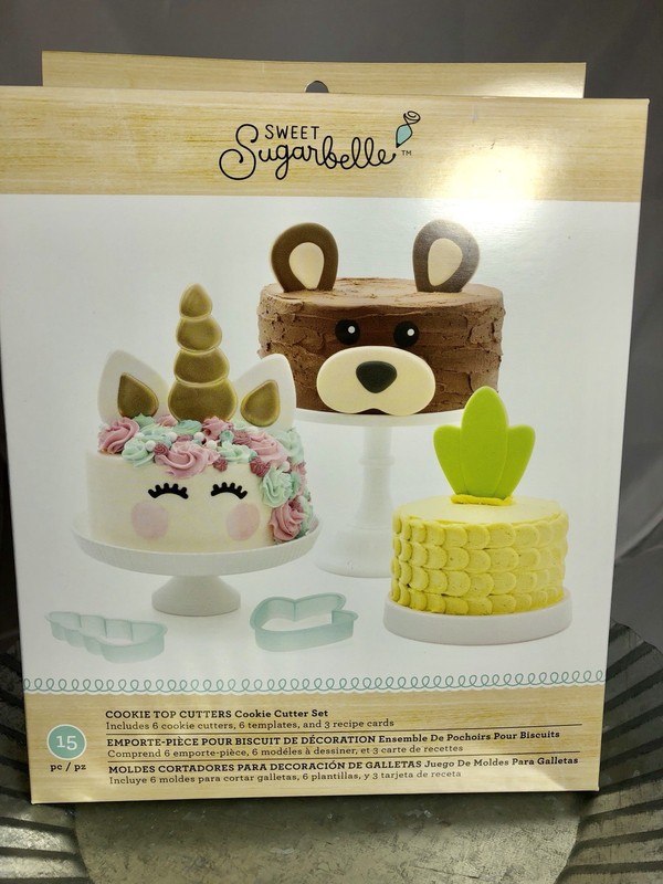 American Crafts 341988 Sweet Sugarbelle Cookie Cutters Shape Shifter (15 Pack)