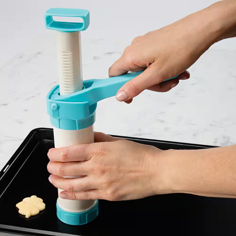 Hutzler 23-Piece Cookie Press and Decorating nozzles Food Decorator Set #3696 gallery