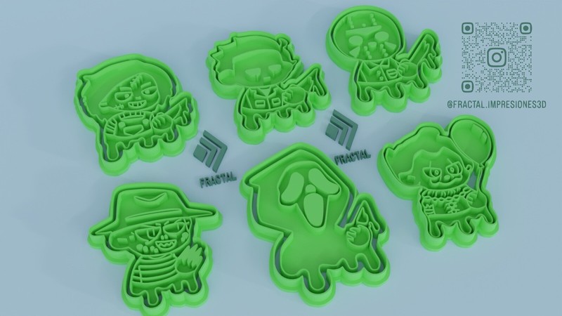 Cookie Cutters Horror Films Halloween Set Of 6