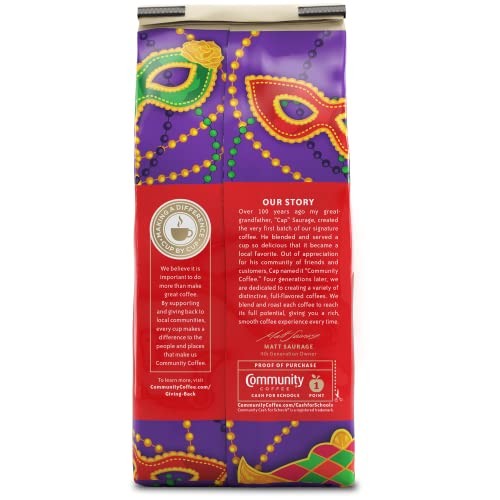 Flavored 12 Ounces, Medium Roast 12 Ounce (Pack of 1) Mardi Gras King Cake gallery