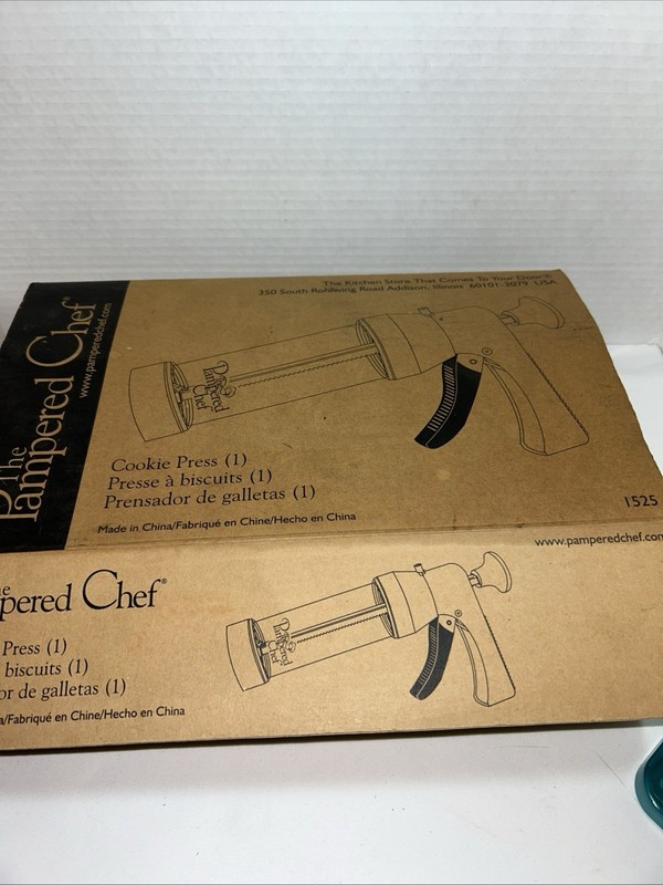 Pampered Chef 1525 Cookie Press Missing Disk 10 & 11