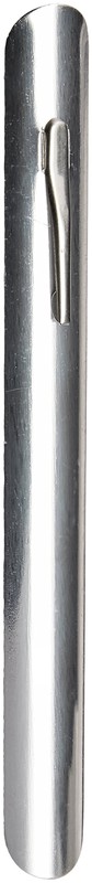 Silver Table Crumbler with Pocket Clip Aluminum