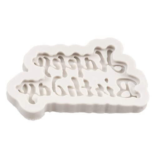 Happy Birthday Silicone Molds Birthday Alphabet Silicone Chocolate Mold Style A gallery