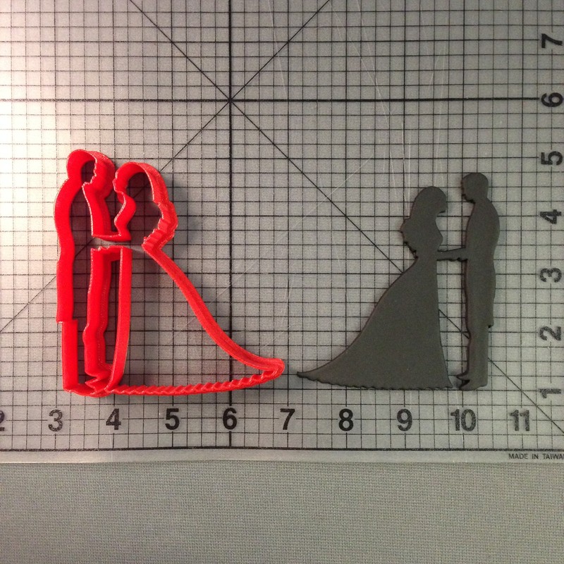 Wedding Silhouette Cookie Cutter