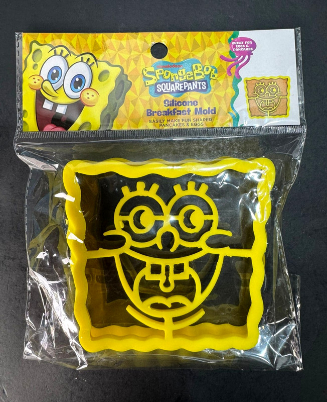 Nickelodeon SpongeBob TMNT Garfield Smurfs Silicone Breakfast Mold Eggs 2025 NEW