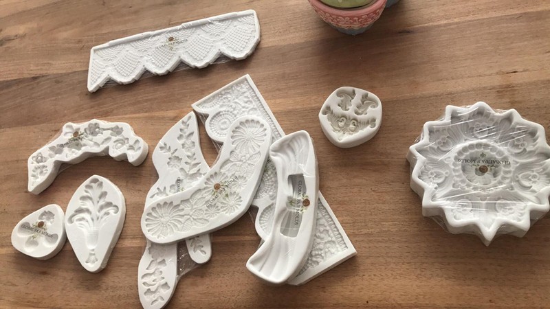 Sugarcraft Molds Polymer Clay Molds Cake Decorating Tools lace mold 899654-45 gallery