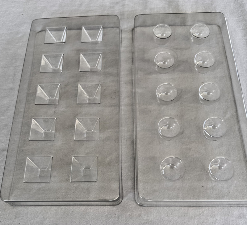 (2) KITCHEN CANDIES CHOCOLATE BON BON/TRUFFLE CANDY MOLD