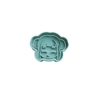 Zoey Head Guerreras Kpop Demon Hunters Cookie Cutter Fondant Biscuit Baking Tool