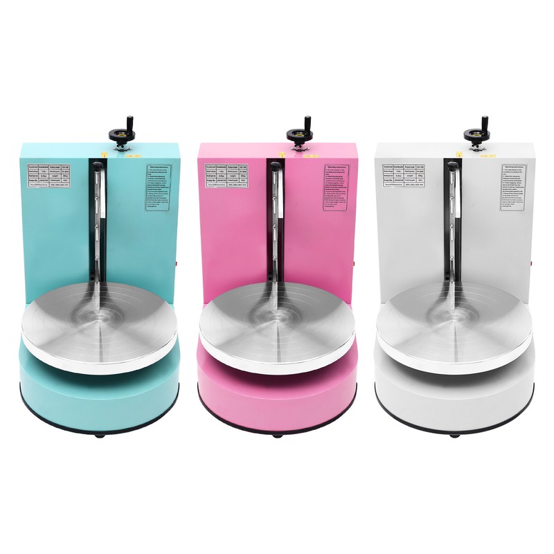 Green/White/Pink Cake Spreading Machine Electric Cake Decorating Machine 200w gallery