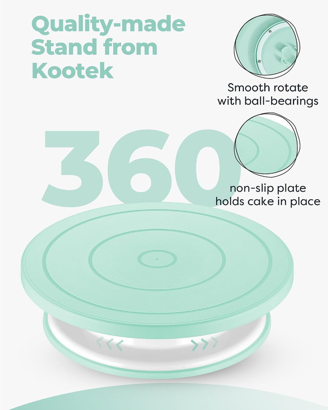 71Pcs Cake Decorating Kit, Baking Supplies Tools - Includes Cake Stand gallery