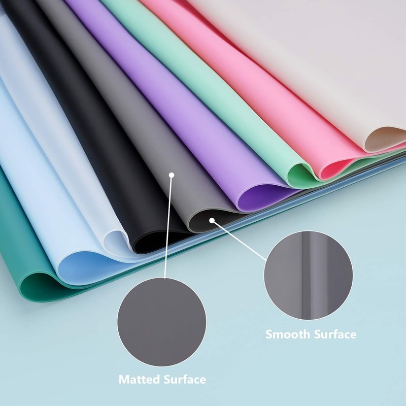 Gartful Extra Large Silicone Mats for Countertop, 28" XL-28 x 20x 0.03, Black gallery