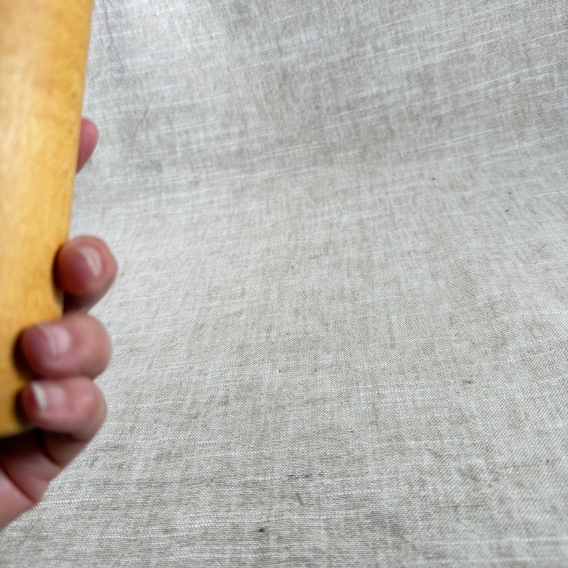 Vintage Natural Wood Rolling Pin 10 Inch Barrel Farmhouse Kitchen Pastry Tool gallery