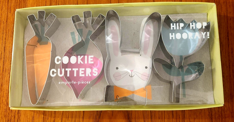 NIB SEALED Meri MERI Cookie Cutters Hip Hop Hooray Spring Bunny Carrot Flower +