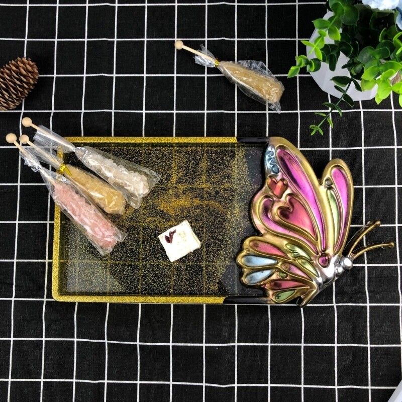 Versatile Silicone Butterfly Tray Mold Crystal Epoxy Resin Home Decoration Mould gallery