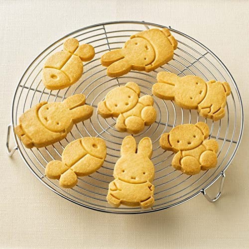Skater Stamp Cookie Cutter Bread Cutter Miffy Set of 4 CSM1-A Polypropylene gallery