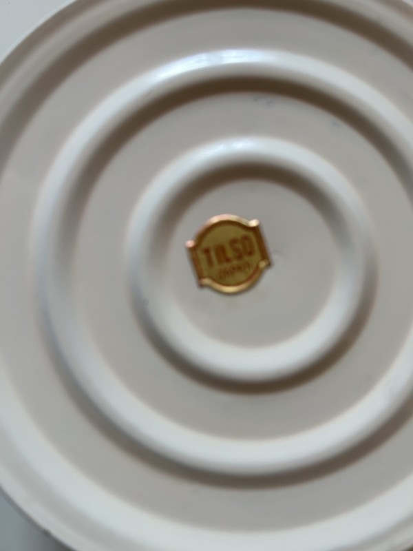 Vintage Japan 1950s Musical Rotating "Happy Birthday" Cake Stand Plate With Box gallery