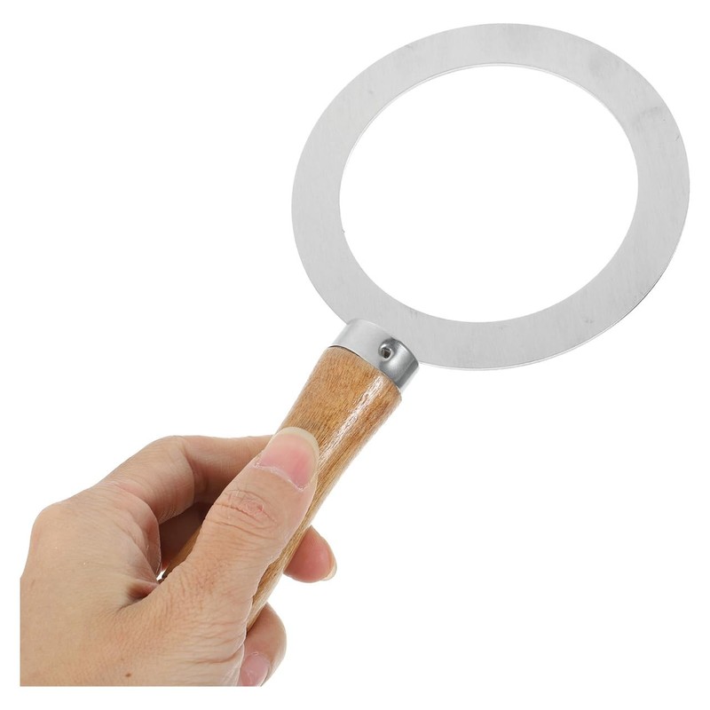2Pcs Stainless Steel Baking Cup Ring, Roasted Milk Coffee Cup Rim Ring with W... gallery