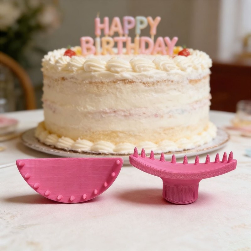 2pc Cake Arch Guide Tool Guide Tool Pleat Guide Template Tool Cake Pleat AE gallery