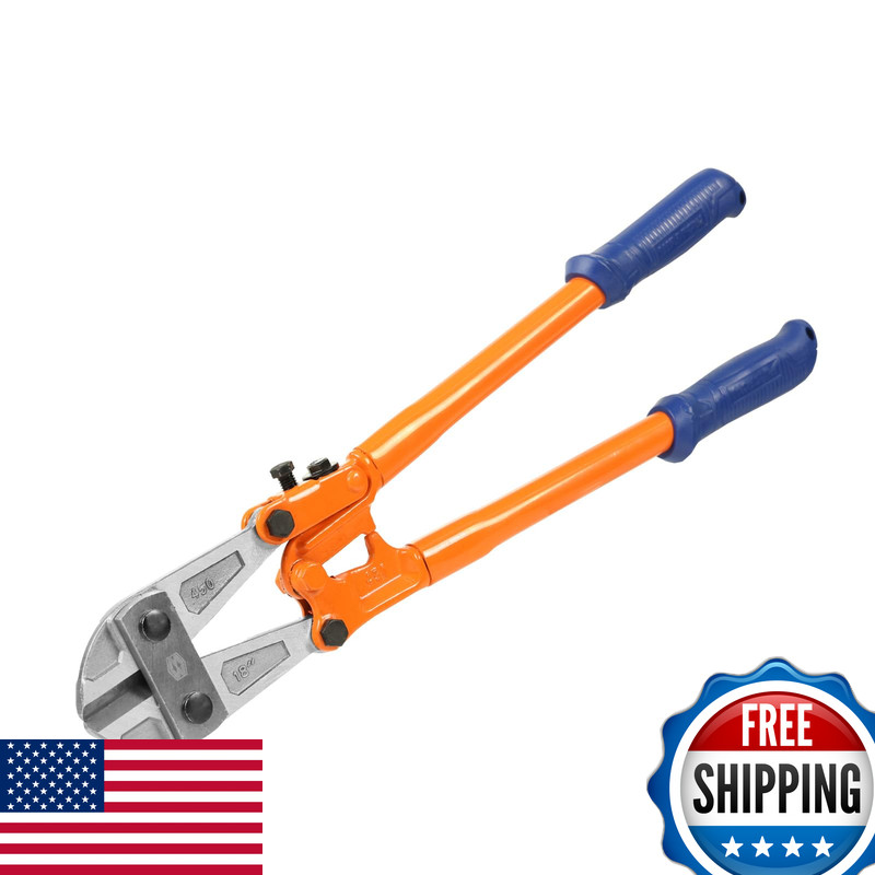 Wadfow 18 Medium Size Bolt Cutter Soft Grip Rubber Ergonomic Handle Cutters