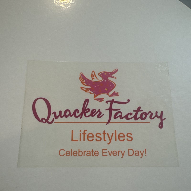 Quacker Factory Lifestyles Celebrations Pedestal Plate White With Charms gallery