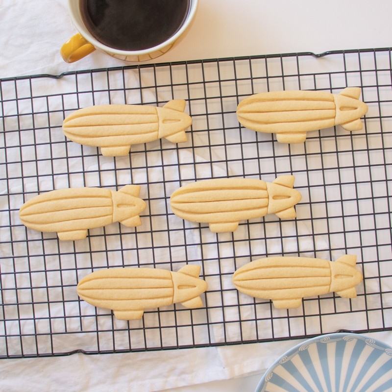 Blimp Cookie Cutter - cute baby shower wedding nursery sky dreams airship gallery