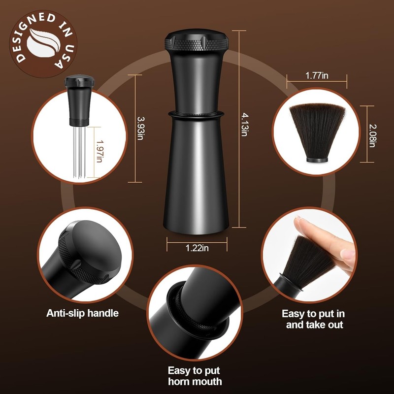 Nessus WDT Espresso Distribution Tool, Accessories with Black gallery