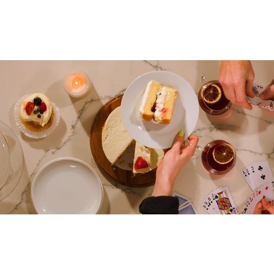 iDESIGN Wood Cake Plate with Dome Lid gallery