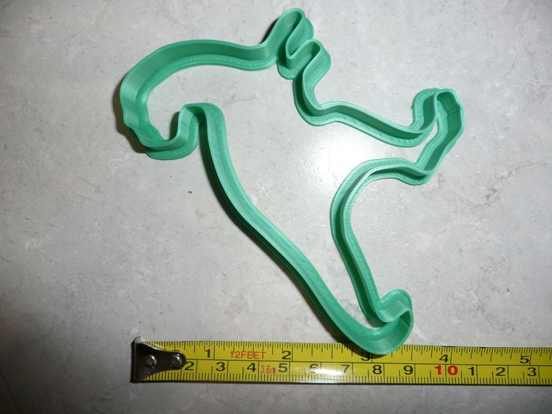 TYRANNOSAURUS REX T-REX CARNIVORE MEAT EATING DINOSAUR COOKIE CUTTER USA PR2133 gallery