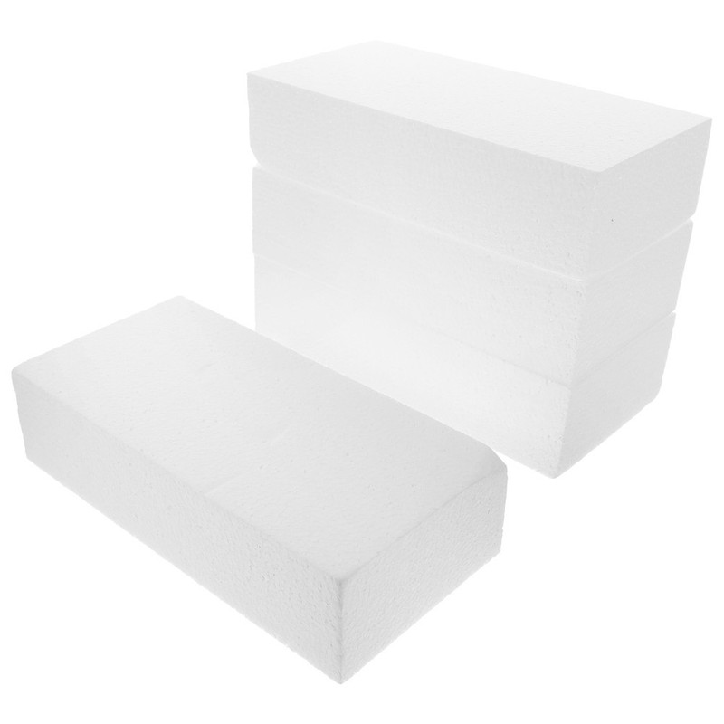 4Pcs DIY Foam Blocks for Crafts Sculpting Painting Flower Arranging gallery