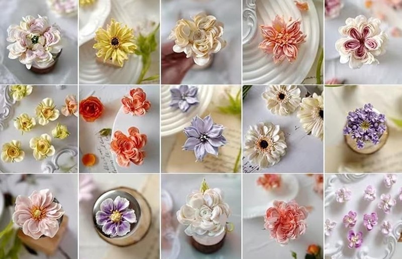 Cake Decorating Icing Tips Set Crumb Coat Piping Professional Tool #113 Kit gallery