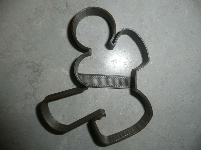 NINJA GINGERBREAD MAN OUTLINE POSE 3 CHRISTMAS SPECIAL COOKIE CUTTER USA PR3210 gallery