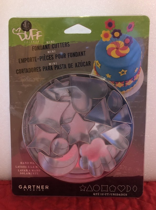 Duff Goldman Fondant Metal Cutouts, different shapes Charm City Gartner Studios